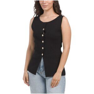 RACHEL ZOE Button Front Sweater